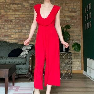 Rolla Coster Vibrant Red Jumpsuit
